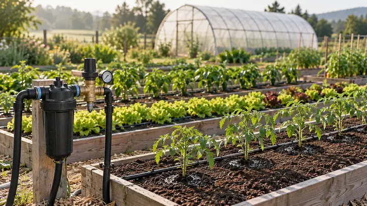 Drip Irrigation for Vegetables, Containers and Small Farms