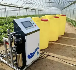 Engine-powered IoT irrigation system on farmland