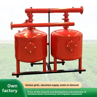 Reverse osmosis water treatment system with filter tanks